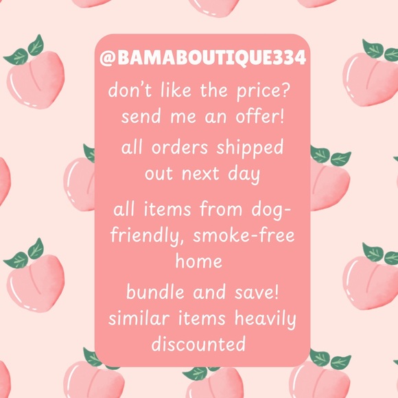 @bamaboutique334 shop policies 🍑 - Picture 1 of 1
